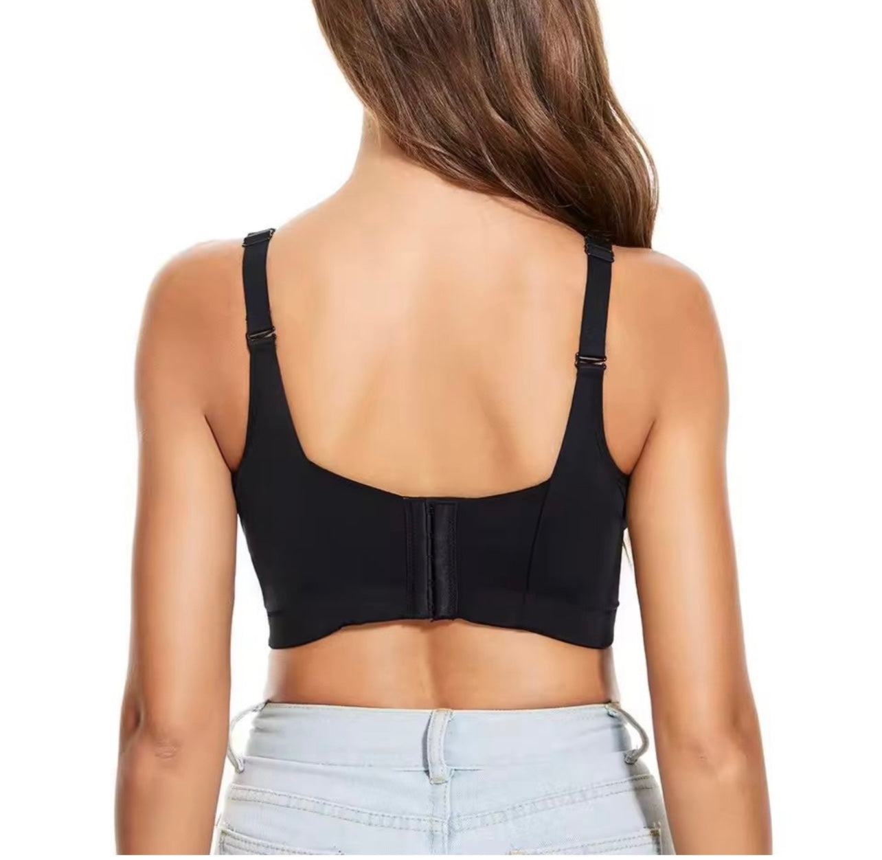 Push up bra corset top sculpting support bra