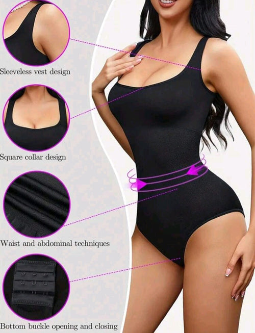 Full body tummy control shapewear bodysuit