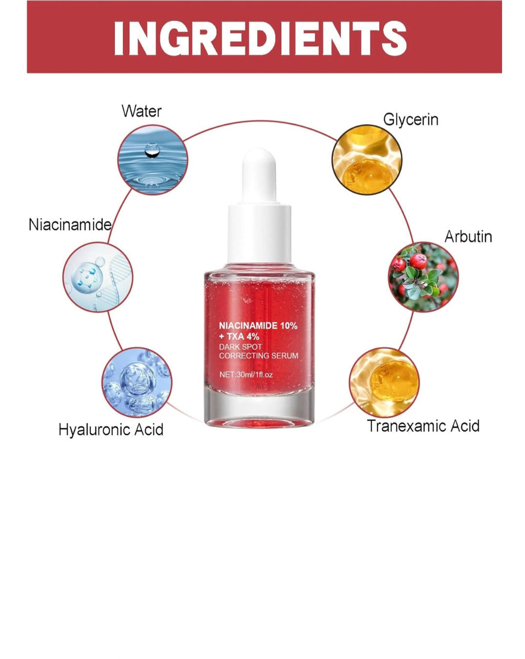 Niacinamide 10 percent dark spot corrector serum