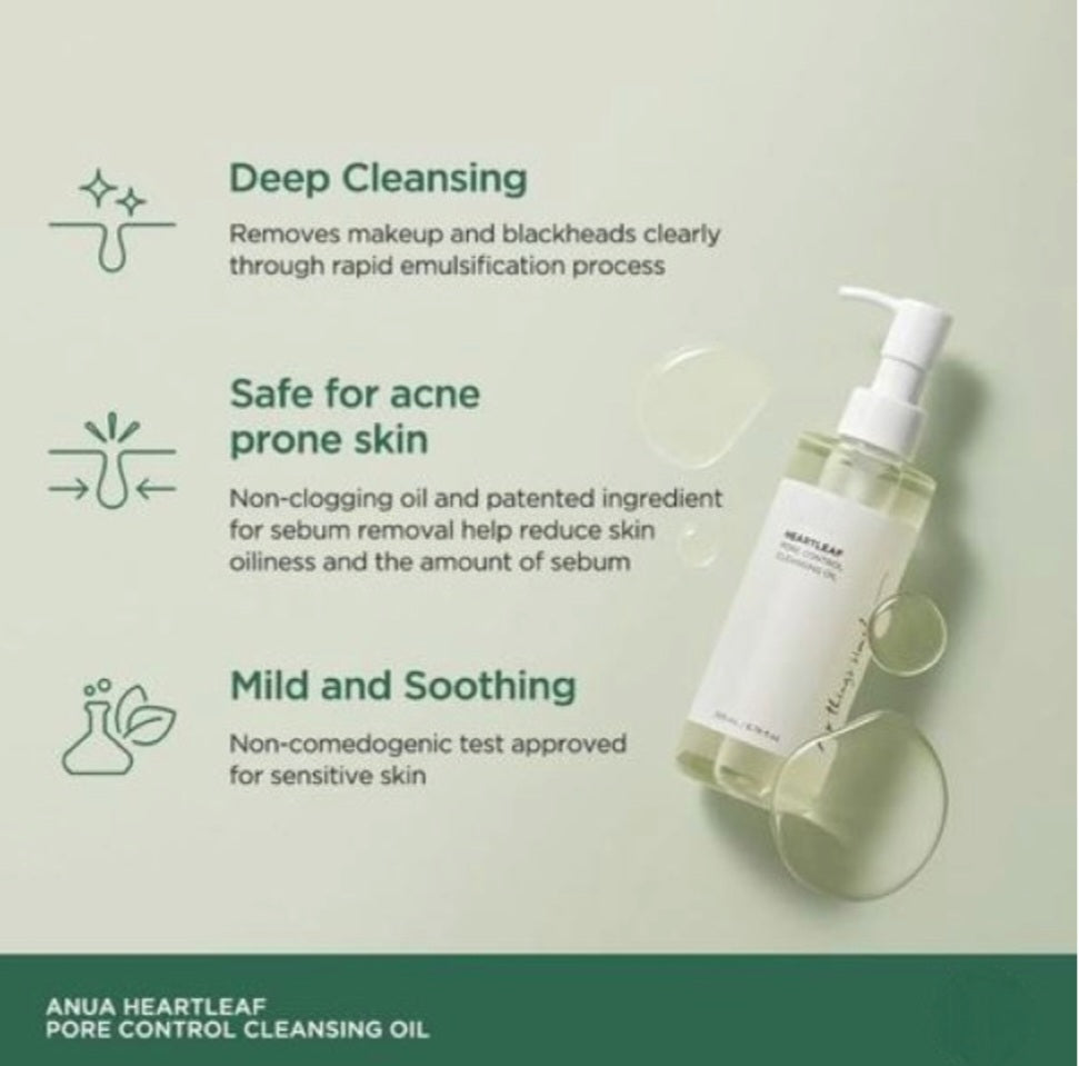 Pore control cleansing oil Korean deep cleansing oil